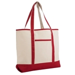 12 oz 100% Cotton Canvas Tote Bag