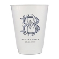 Unbreakable 12.oz frosted cup for outdoor events.... from ASI 66230 Landes Inc