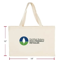 Canvas Cotton Tote Bag, 12"x14"... from ASI 36988 Artek USA Inc