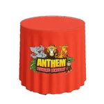 30" Round Fitted Table Covers in Full Color