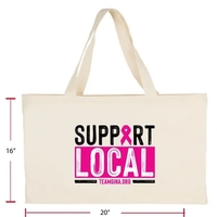 Canvas Cotton Tote Bag, 16"x20"... from ASI 36988 Artek USA Inc