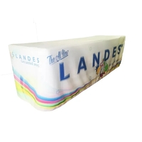 Full color front and sides large tablecloth.... from ASI 66230 Landes Inc