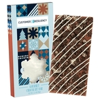 Snowflake 3.5 oz Belgian Chocolate in Window Box - Milk & Co