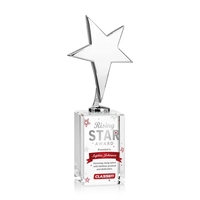 Tuscany Chrome Star VividPrint™ Award Lexington Base-Clear