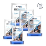 Messina VividPrint™ Award on Alberton Base - Sky Blue