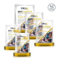 Messina VividPrint™ Award on Alberton Base - Gold... from ASI 84592 St Regis...