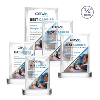 Messina VividPrint™ Award on Alberton Base - Starfire