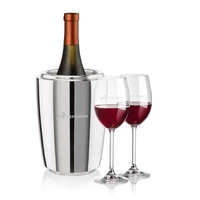 The Pescara Wine Cooler & Wine Glass Set is a refined... from ASI 84592 St...