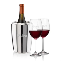 The Pescara Wine Cooler & Wine Glass Set is a refined... from ASI 84592 St...