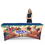 6' Stretch Table Covers in Full Color Overall