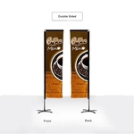 14' Double-Sided Standard Advertising Flag - Rectangle