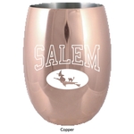 18 Oz. Copper Plated Stainless Steel Wine Glass/Tumbler