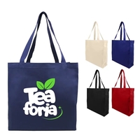 11 oz cotton canvas tote (15"W x 14.75"H x 4.5"G) with... from ASI 37980...