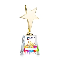 Tuscany Gold Star VividPrint™ Award on Celestina Base-Clear