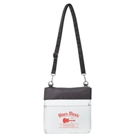 All Access Clear Crossbody Bag with Detachable Strap
