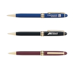 Norman-I Luxury Ballpoint Pen with Gold Accents