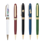 Saxon-I Luxury Ballpoint Pen with Gold Accents