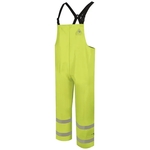 Bulwark Men's Hi-Visibility Flame-Resitant Rain Bib Overa...