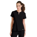 Skechers Slip-Ins - Women's One Pocket Notch Glide Scrub Top