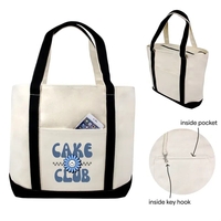 18 oz cotton canvas tote (21.5"W x 16"H x 6"G) with... from ASI 37980 Bagworld
