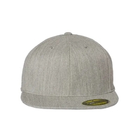 Six-panel, structured flat bill cap. Blank product.... from ASI 84358 S&S...