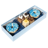 4 Assorted Marshmallow Crispy Rice Treats Plus 2 Donuts