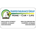 3.5" x 2" Kwik-Ship Round Corner Indoor Label