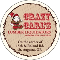 3" Kwik-Ship Circle Indoor Label