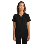 Medelita Scrubs - Women's 3-Pocket Ponte V-Neck Scrub Top