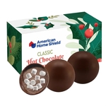 2 Pack Classic Hot Chocolate Bombs in a Box