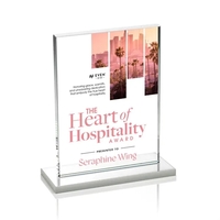 VividPrint™ Award - Emperor/White (Vert) 4"x6"... from ASI 84592 St Regis...