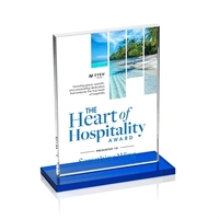 Emperor VividPrint™ Award - Blue (Vert)