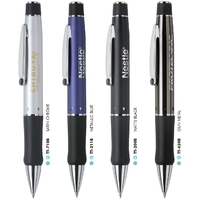 Jumbo, heavyweight brass twist-action ballpoint pen with lacquer finish and...