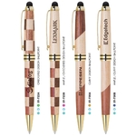 Wooden Stylus & Ballpoint Pen