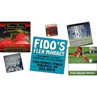 Square Roll Labels 4-Color Process