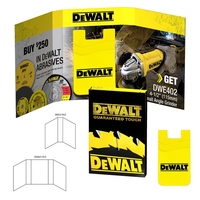 Customizable 2.5" x 3.875" Tek-Booklet with double-pocket 2.25" x 3"...