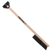 24" Wood snowbrush with ice scraper.... from ASI 63698 Justin Case®