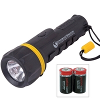 Rubberized flashlight.... from ASI 63698 Justin Case®
