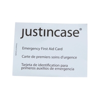 First Aid Instruction Card... from ASI 63698 Justin Case®