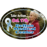 3.5" x 2.375" Kwik-Ship Digital Oval Decal