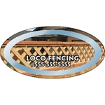 4" x 2" Kwik-Ship Digital Oval Decal