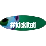 9" x 3" Kwik-Ship Digital Oval Decal