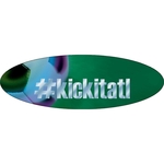 9" x 3" Kwik-Ship Digital Oval Decal