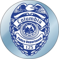 5" circle shaped decal made of chrome polyester with a one... from ASI 89910...