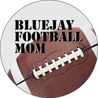 5.5" circle shaped decal with clear static backing and a four... from ASI...