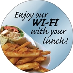 7" Diameter Kwik-Ship Digital Decal