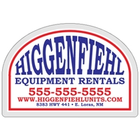 Clear Polyester Ultra-Tac Adhesive Decal