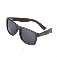 Plastic Frame Bamboo Style Temple Shades