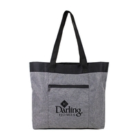 This luxury computer tote features a large main zippered compartment w/......