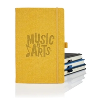 Journal with 224 lined pages of ivory paper, pen loop, elastic... from ASI...